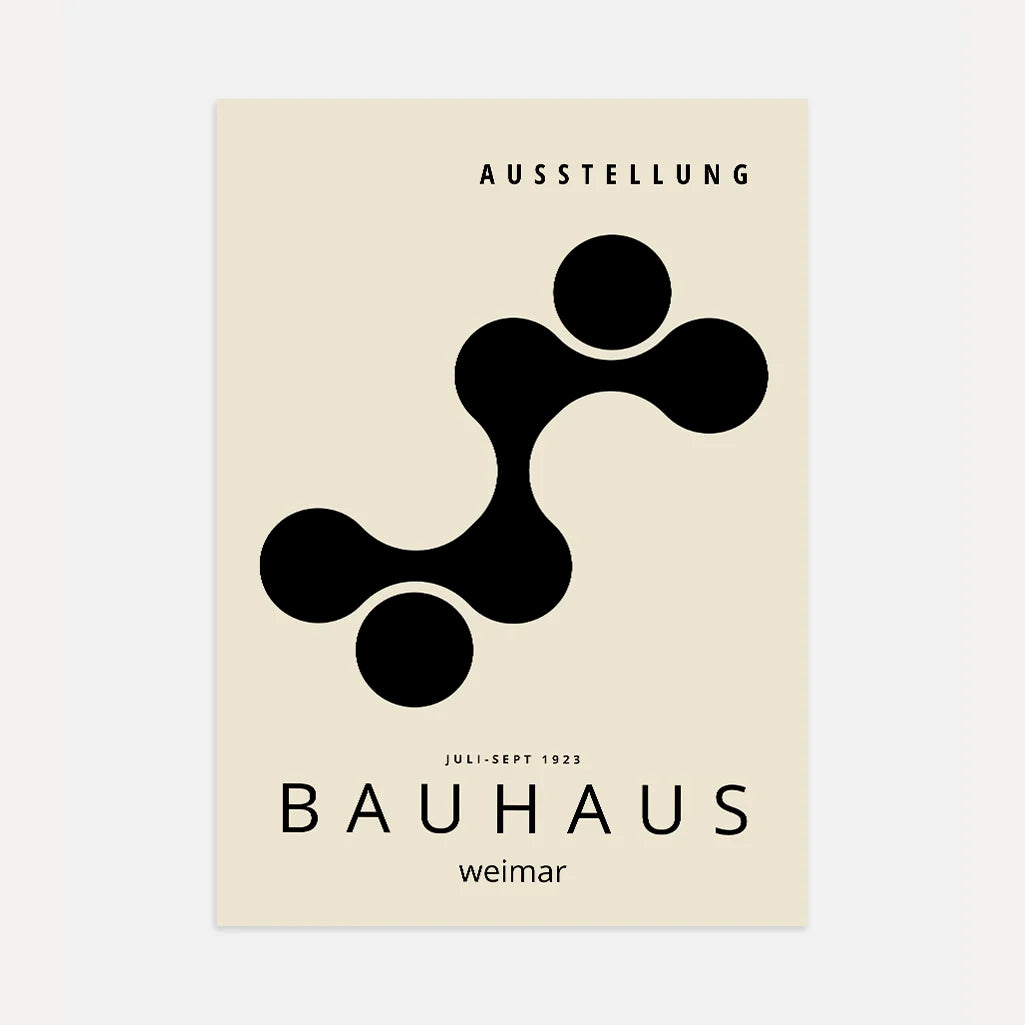 Bauhaus Connexions Organiques Affiche