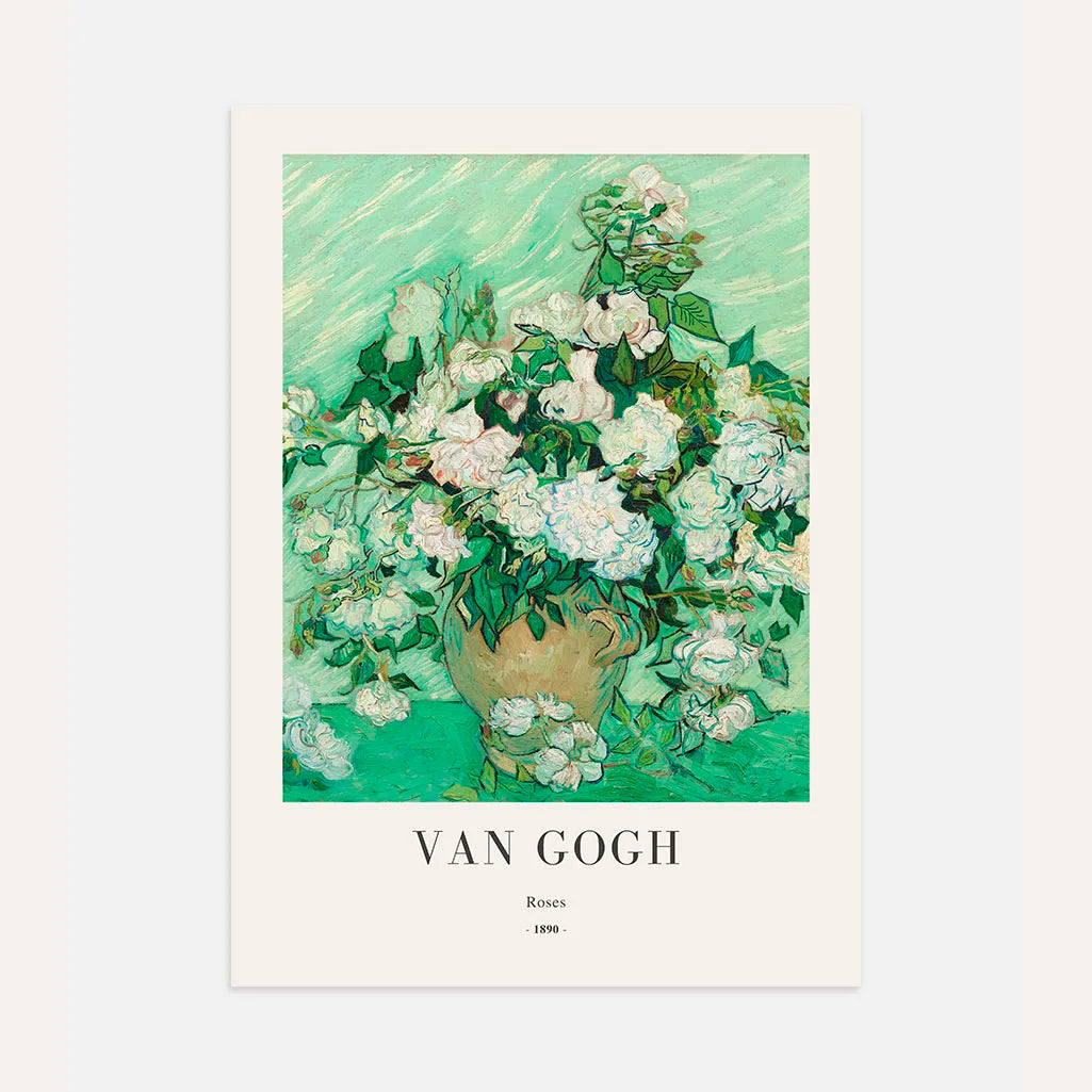 Affiche Vincent van Gogh – Roses