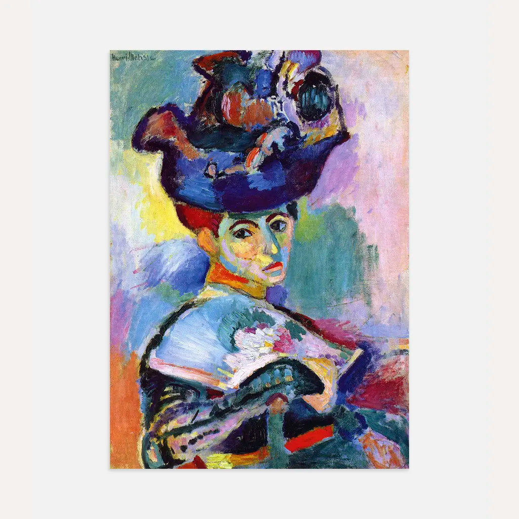 Henri Matisse Woman with a Hat Poster
