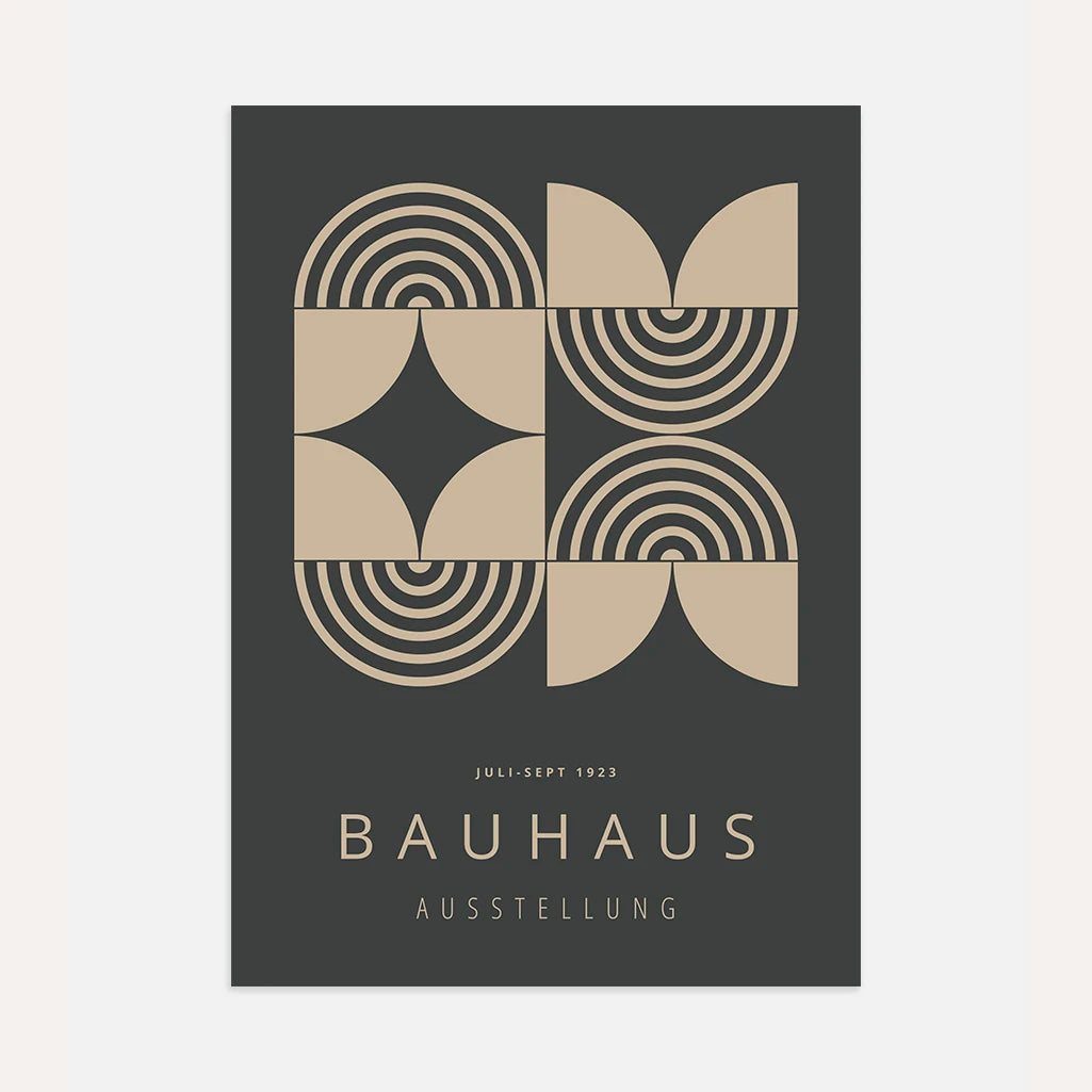 Bauhaus Symétrie Affiche