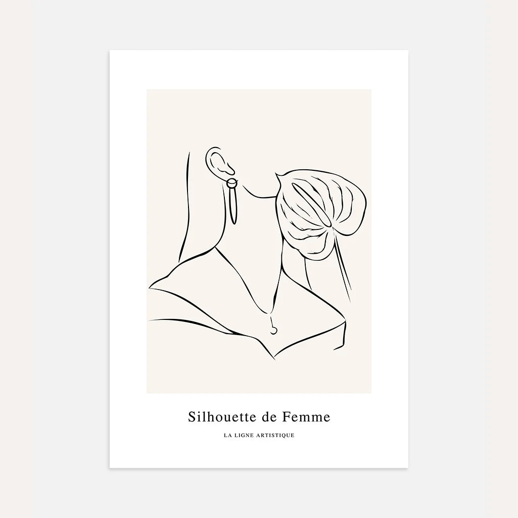 Affiche – Fleur de féminité