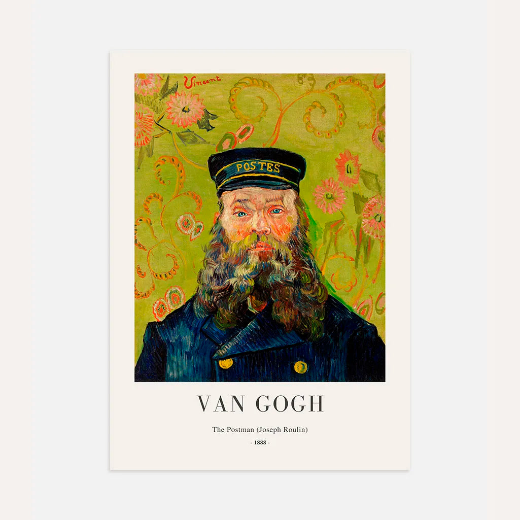 Van Gogh Joseph Roulin Postman Poster