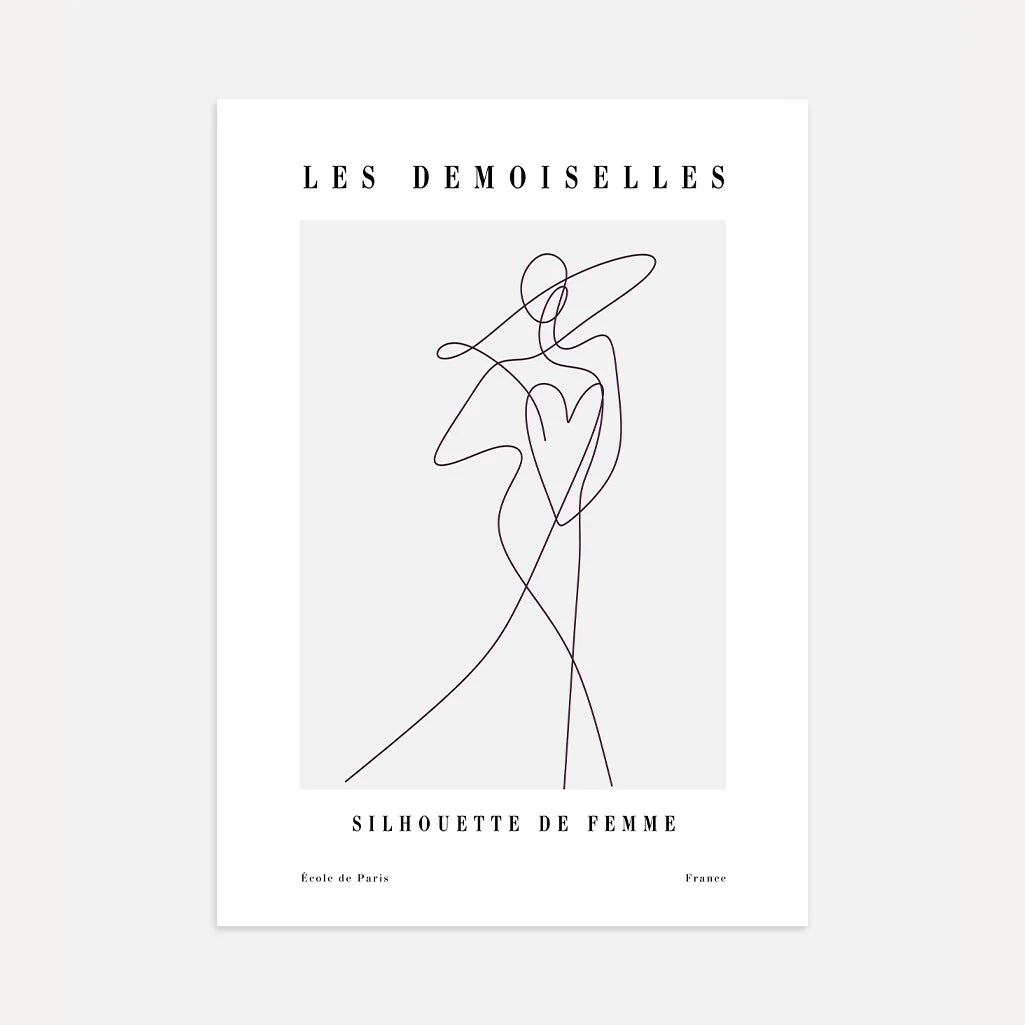 Affiche – Figure dansante