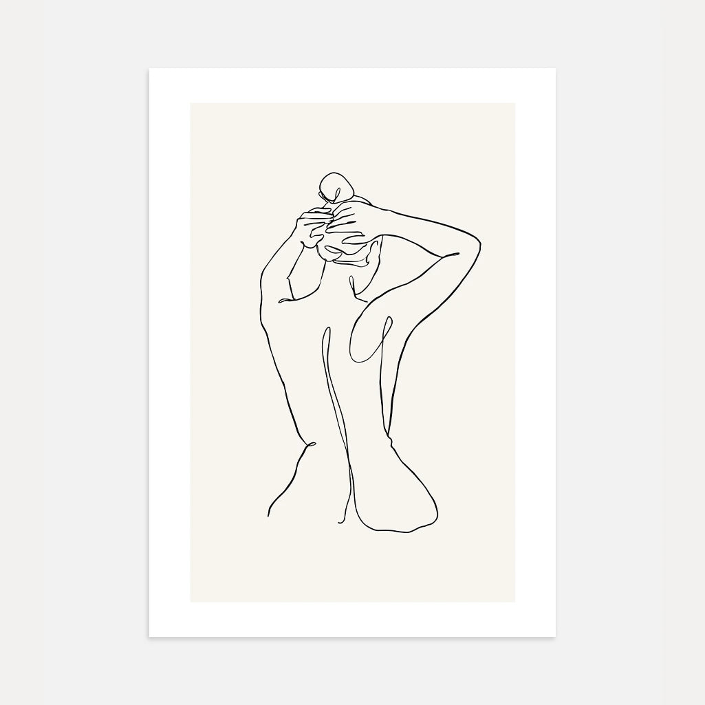 Affiche – Corps féminin subtil
