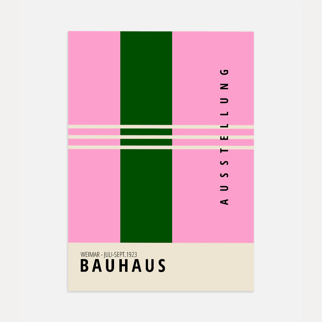 Bauhaus Ligne Verte Affiche