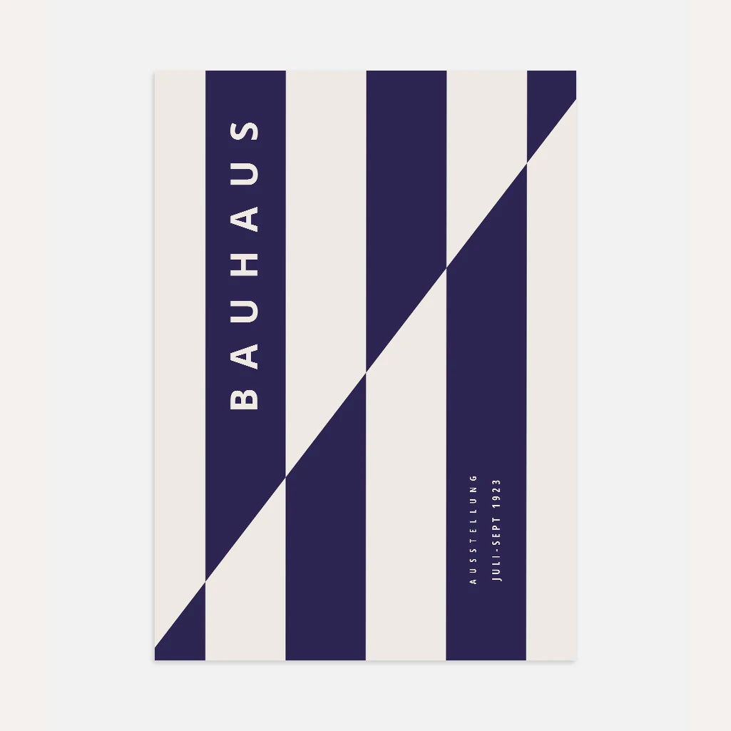 Bauhaus Coupe Nette Affiche