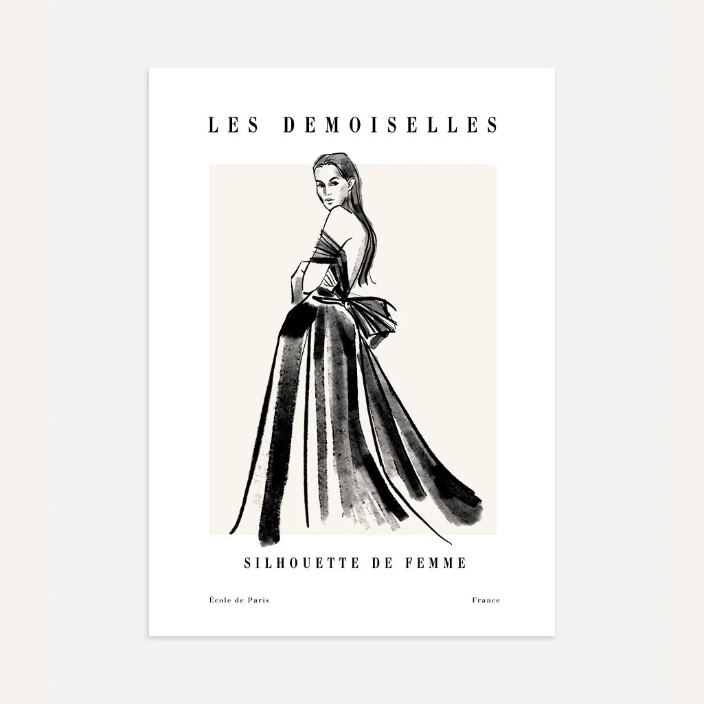 Affiche – Dame classique