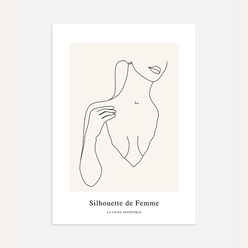 Affiche – Féminité subtile