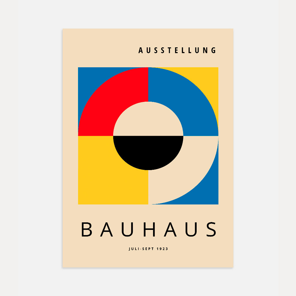 Affiche Bauhaus Cercle Central