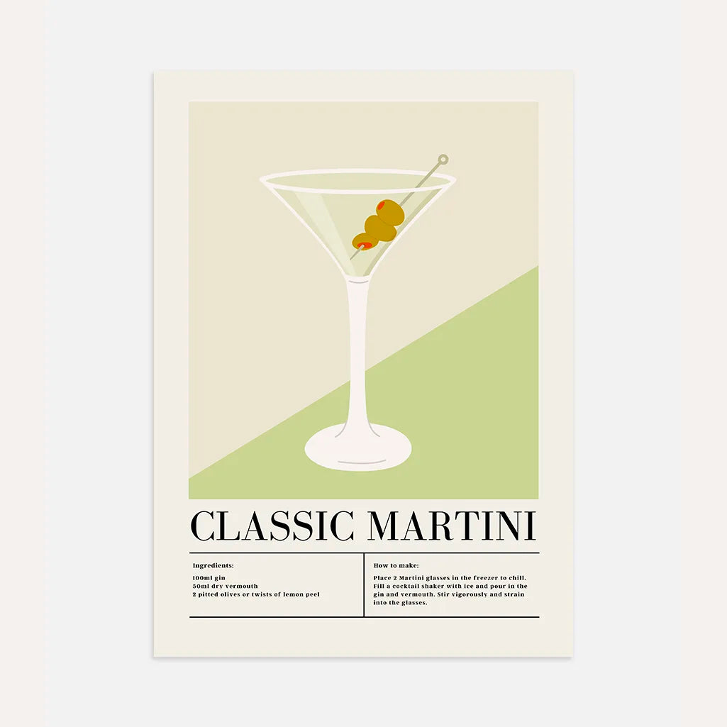 Affiche Martini Classique