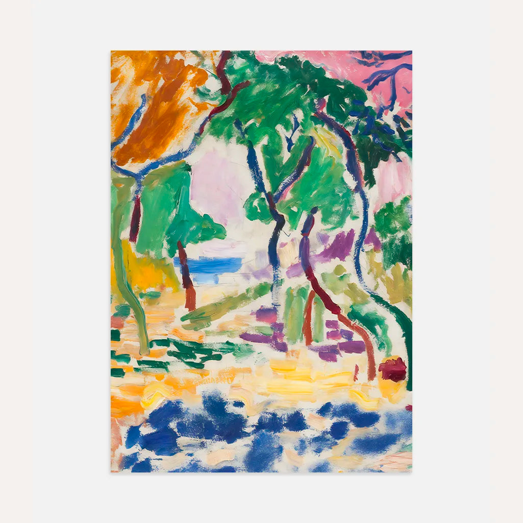 Henri Matisse Collioure Landscape Poster