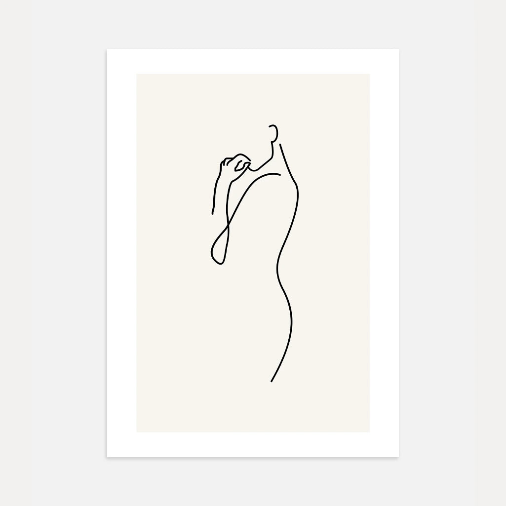 Affiche – Silhouette délicate