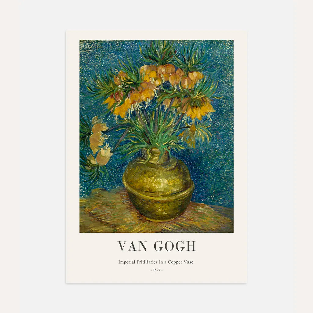 Vincent van Gogh Imperial Fritillaries Poster