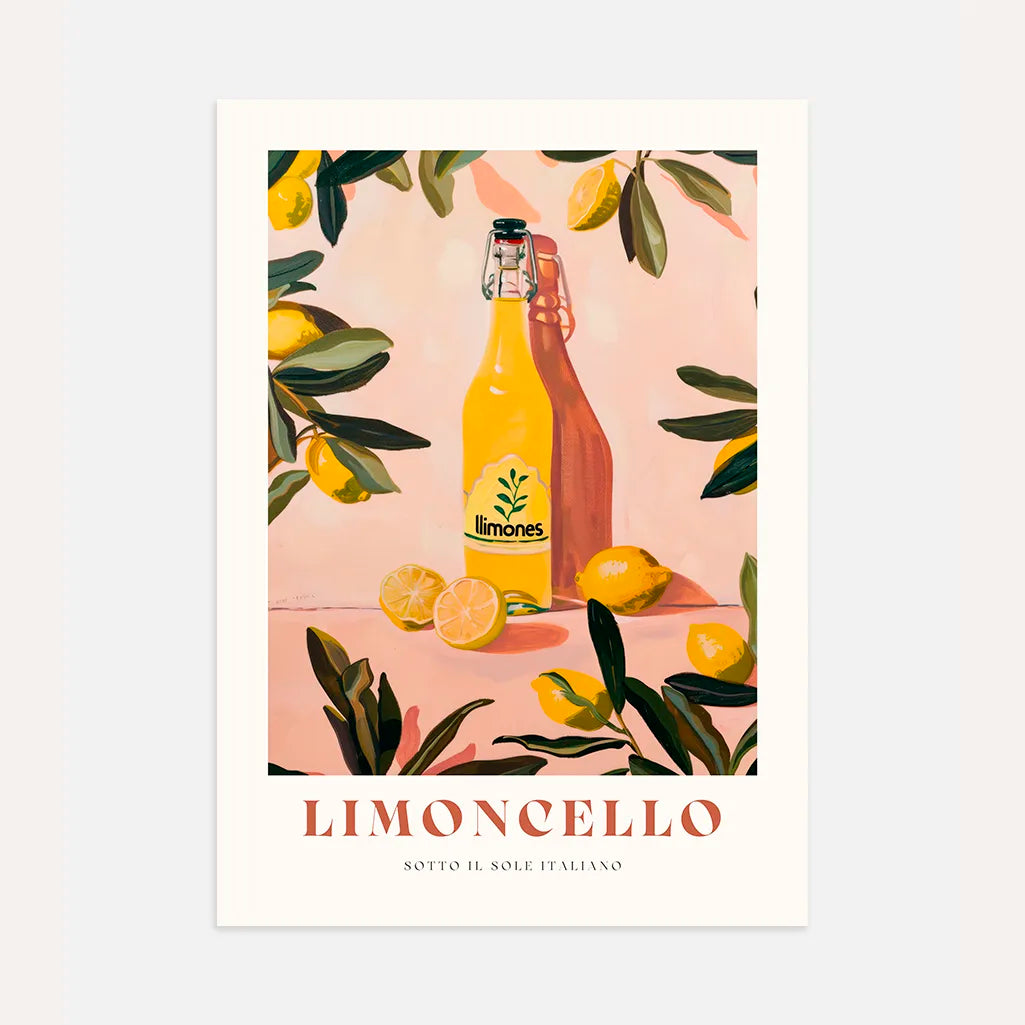 Affiche Limoncello Dolce Limone
