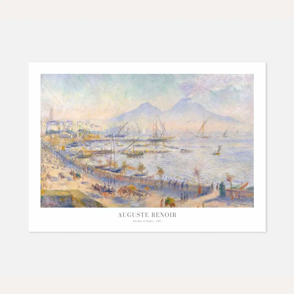 Auguste Renoir Bay of Naples Poster