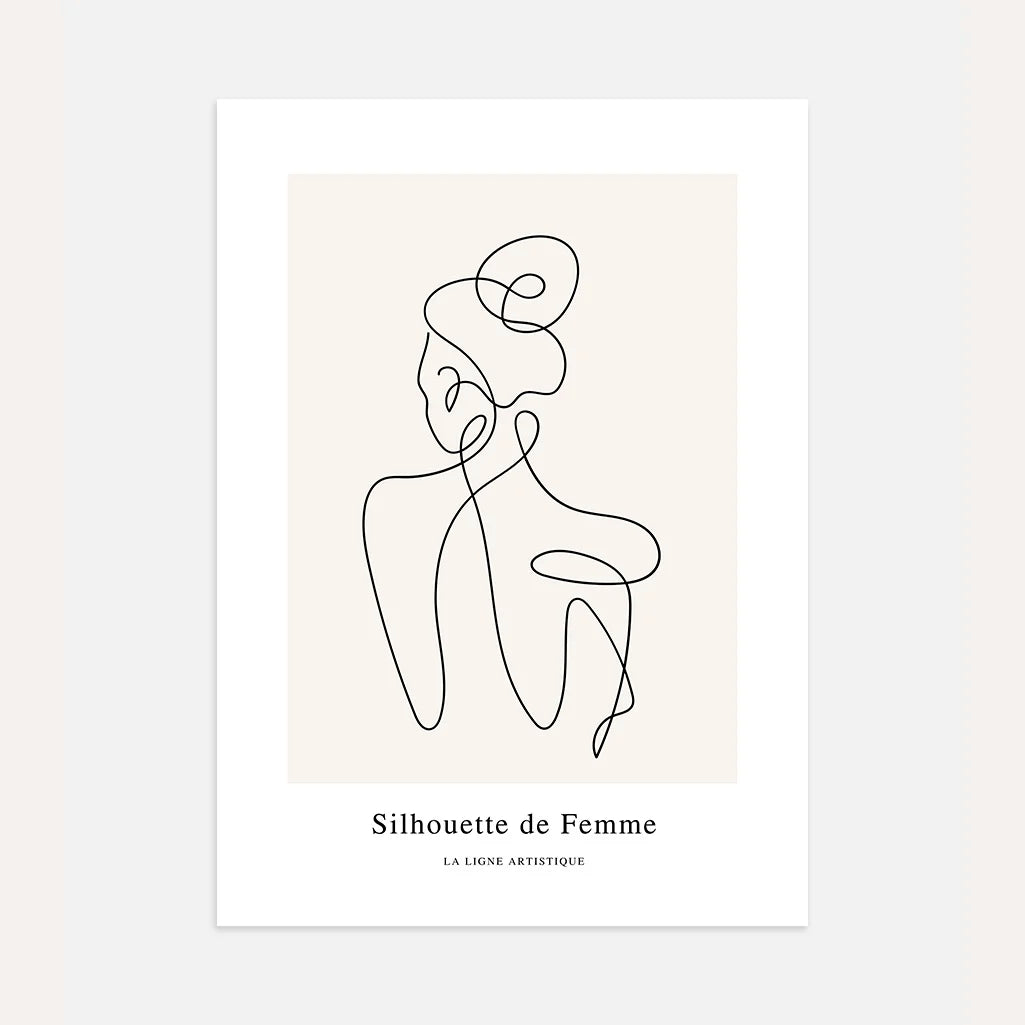 Affiche – Femme subtile