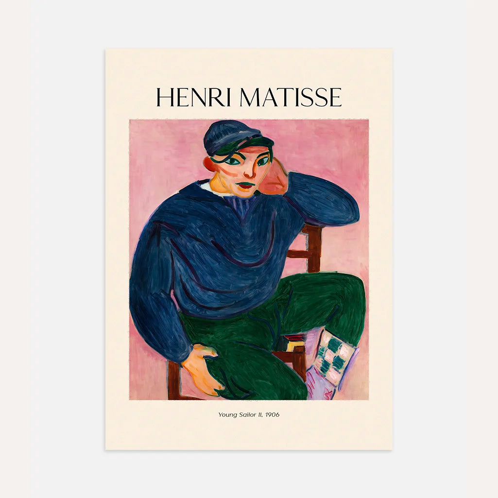Henri Matisse Affiche – Jeune marin II