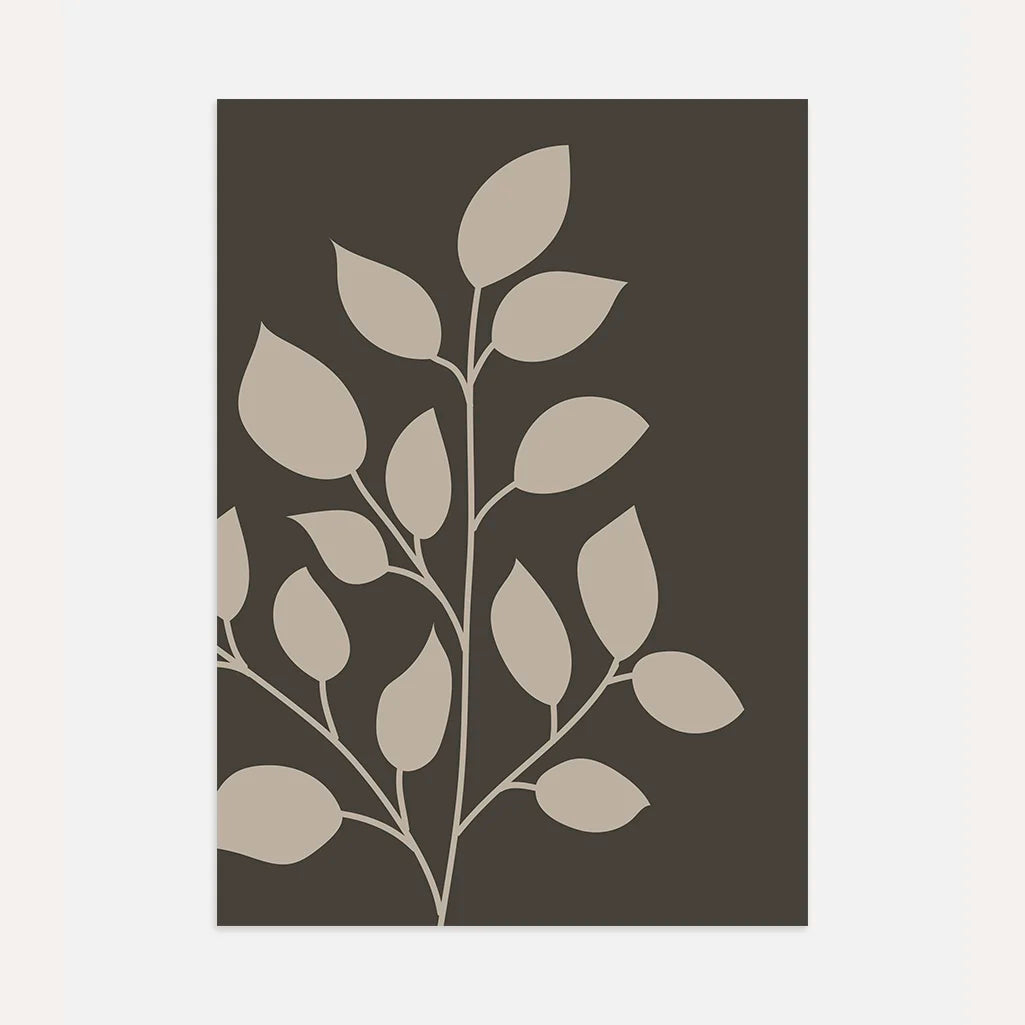 Minimalist Branch Poster