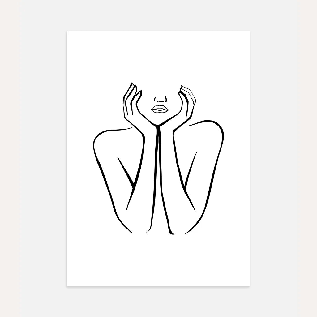 Affiche – Pensées dans le silence