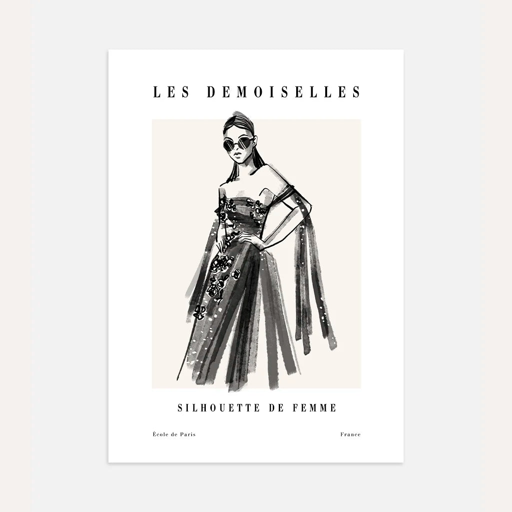 Affiche – Dame parisienne