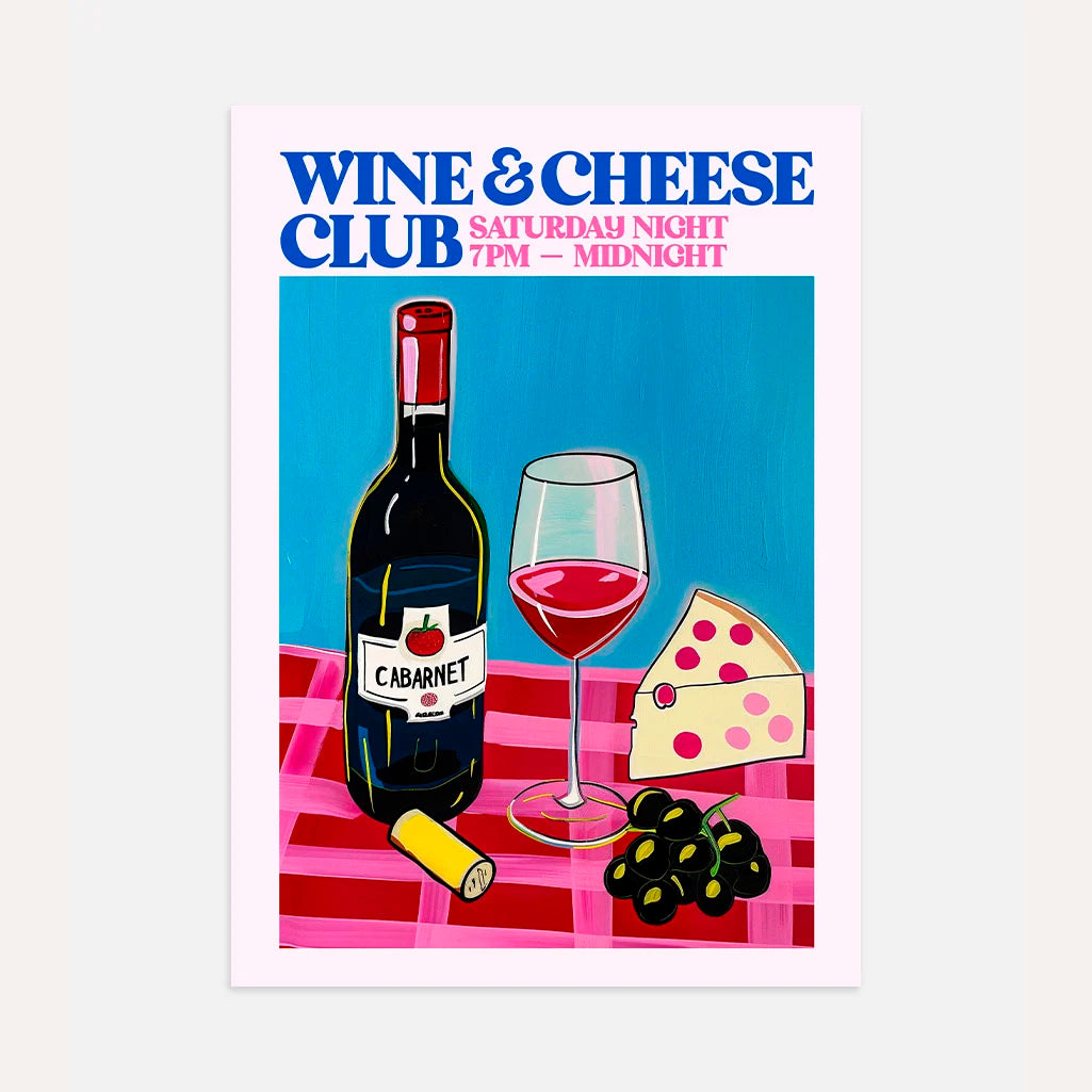 Affiche Club Vin-Fromage