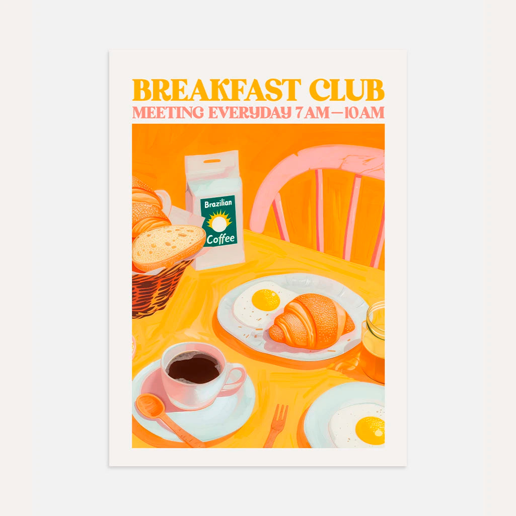 Affiche Club Petit Déjeuner