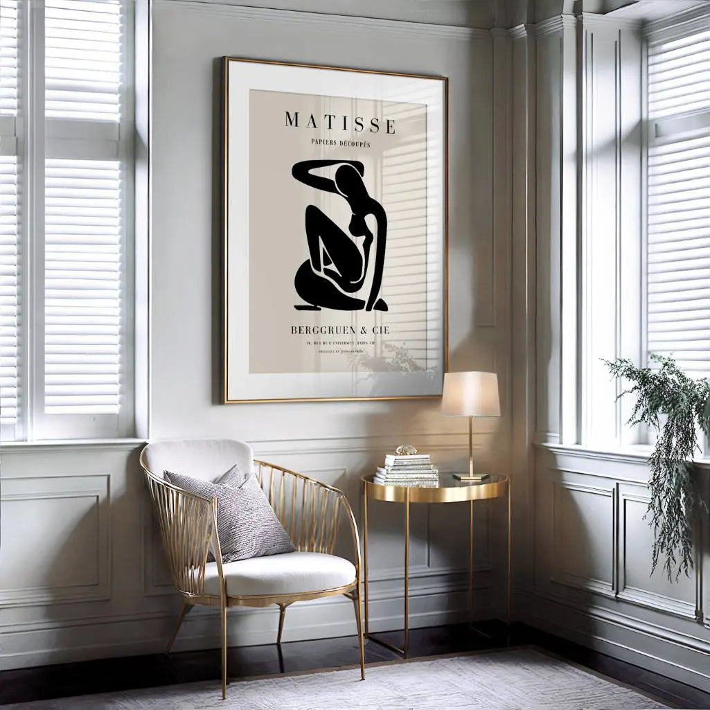 Henri Matisse – Affiche Nu Bleu Nu