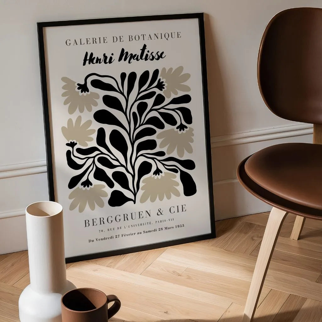 Henri Matisse – Affiche Florale Découpée