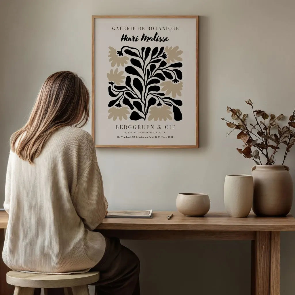 Henri Matisse – Affiche Florale Découpée