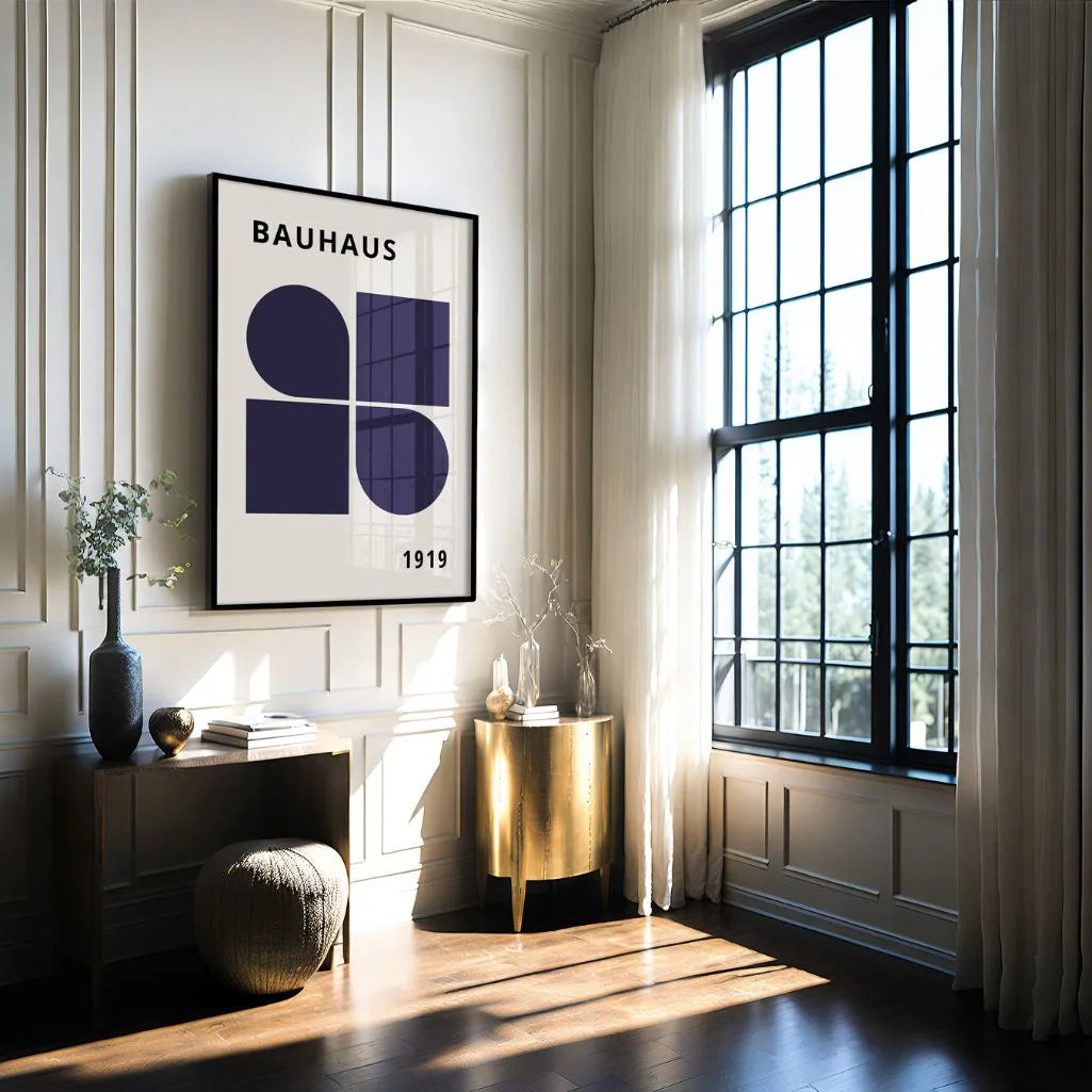 Bauhaus 1919 Classique Affiche