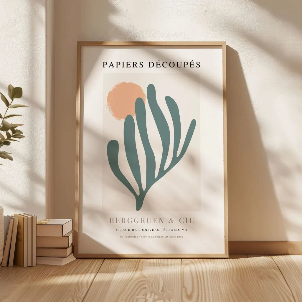 Affiche Matisse Branche Verte Soleil
