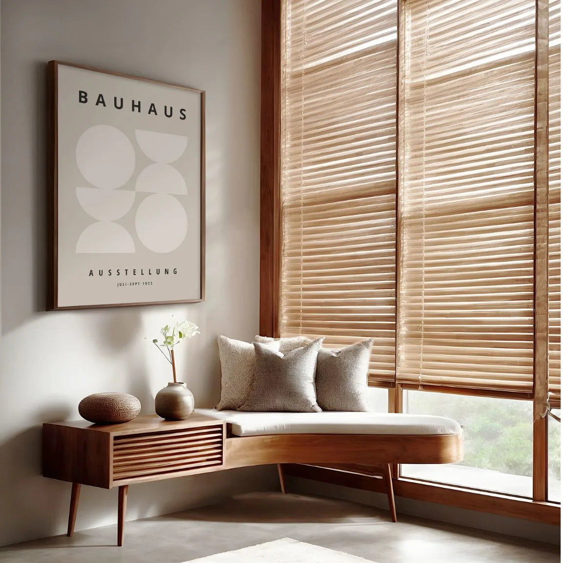 Affiche Bauhaus Beige