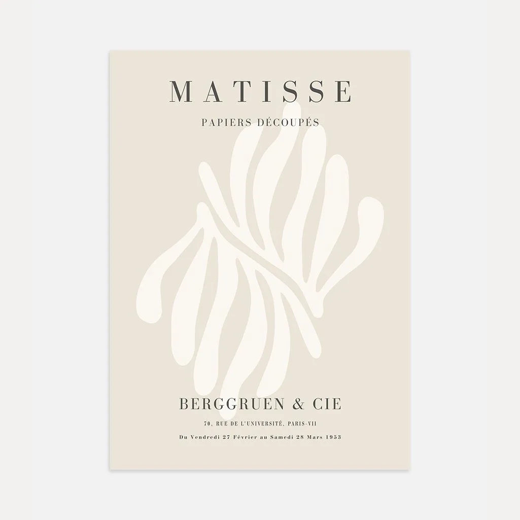 Matisse Light Form Poster