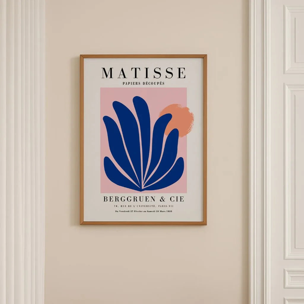 Matisse Bleu et Rose Poster