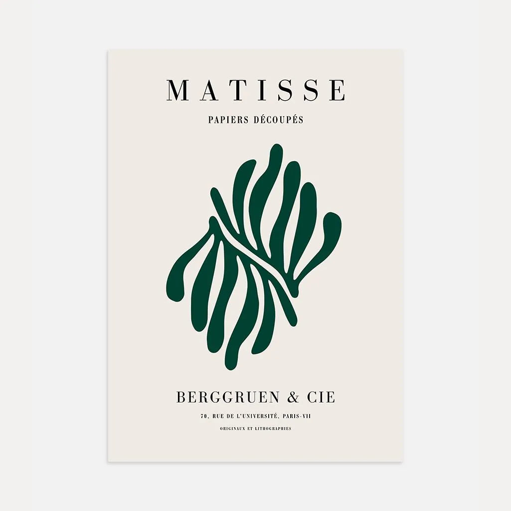 Matisse Green Branch Poster