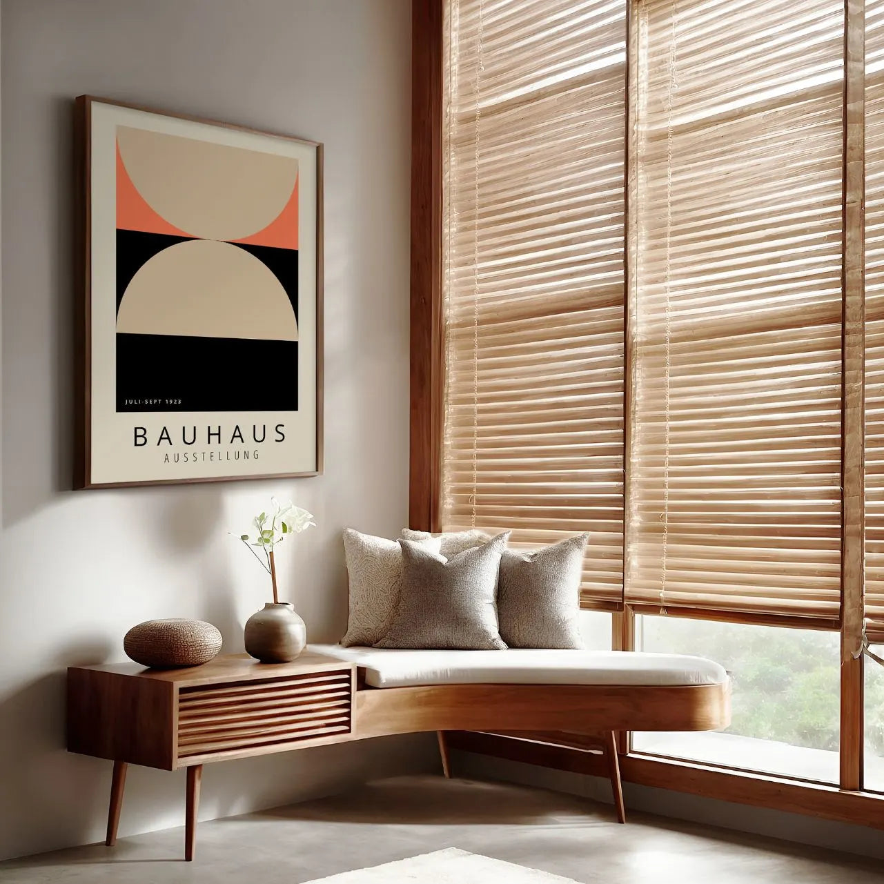 Bauhaus Contrast and Harmony Poster