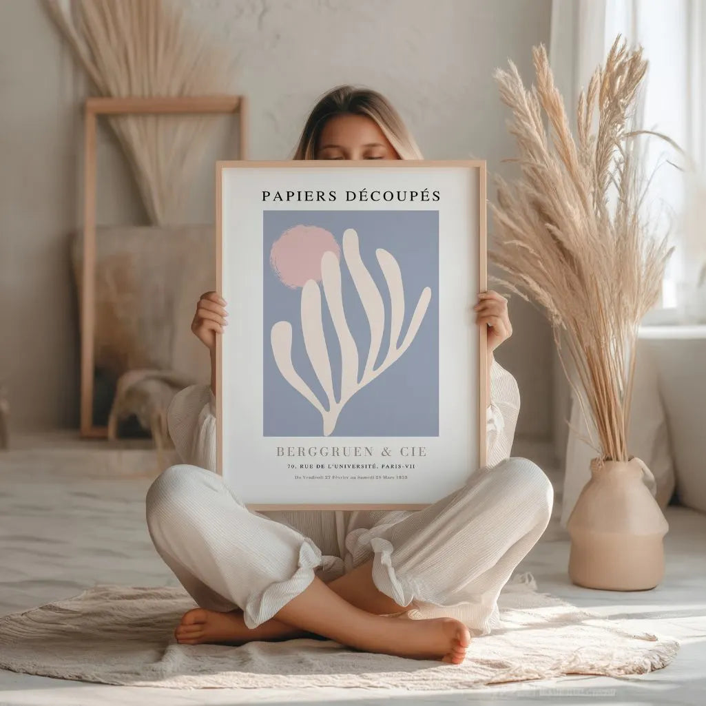 Matisse Blue Serenity Poster