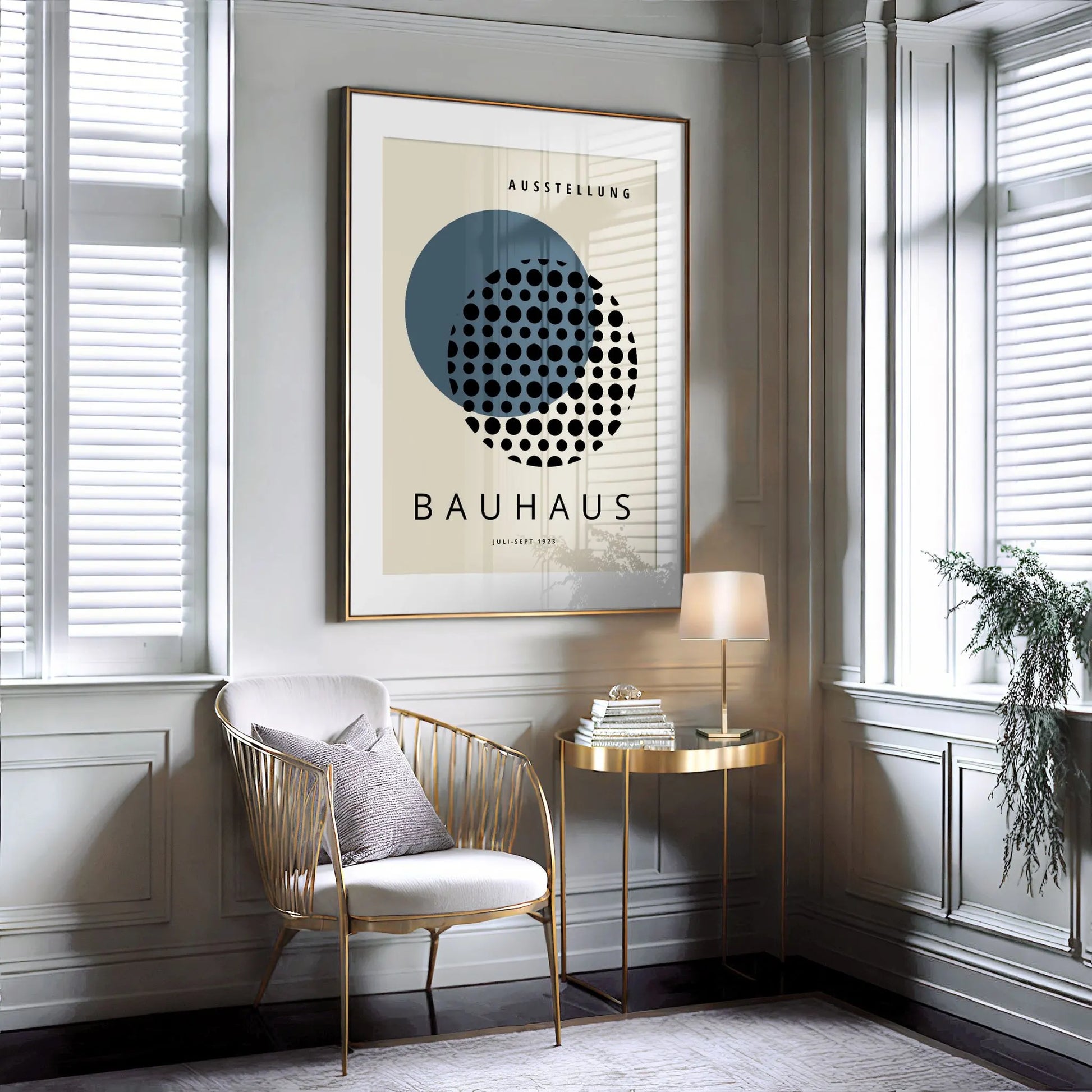 Bauhaus Marine Calme Affiche