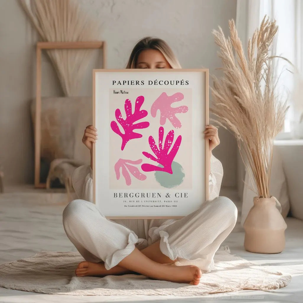 Matisse Pink Composition Poster