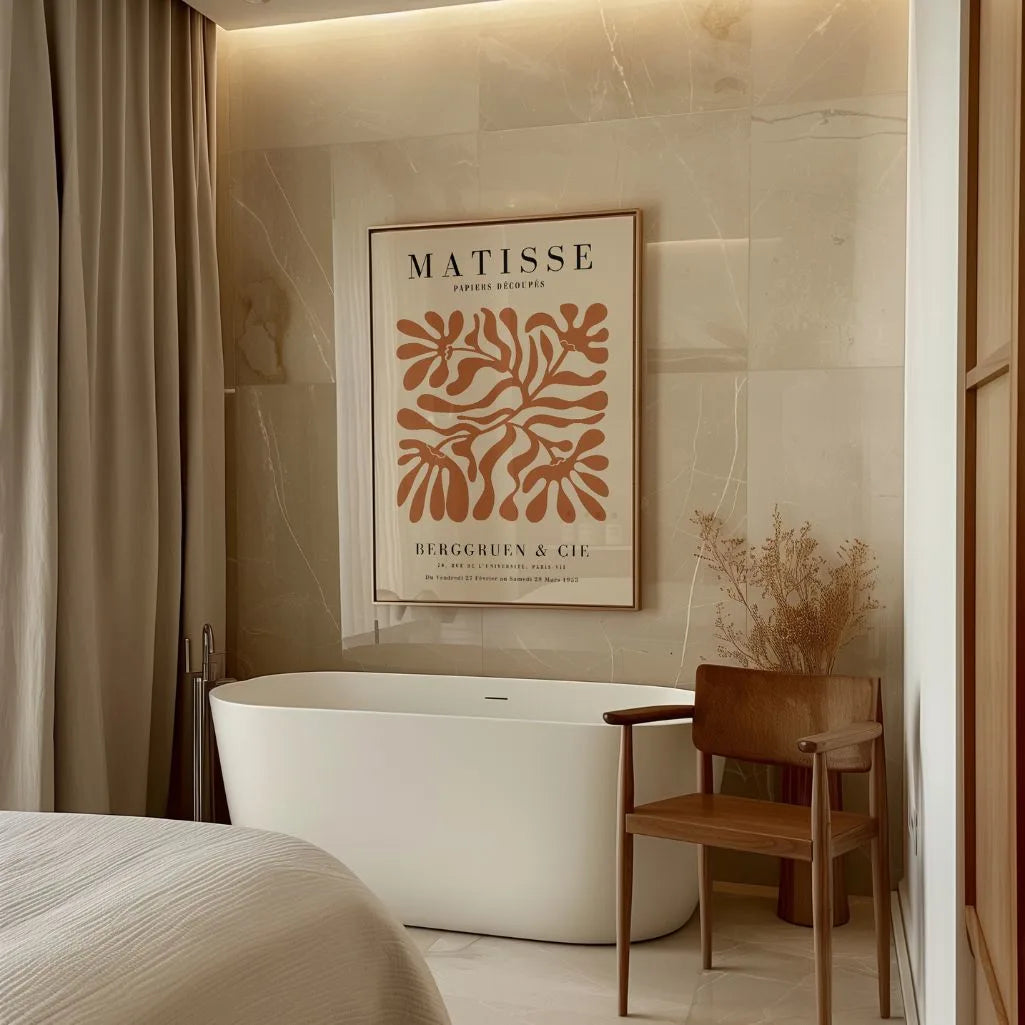 Henri Matisse Terracotta Botanique Poster