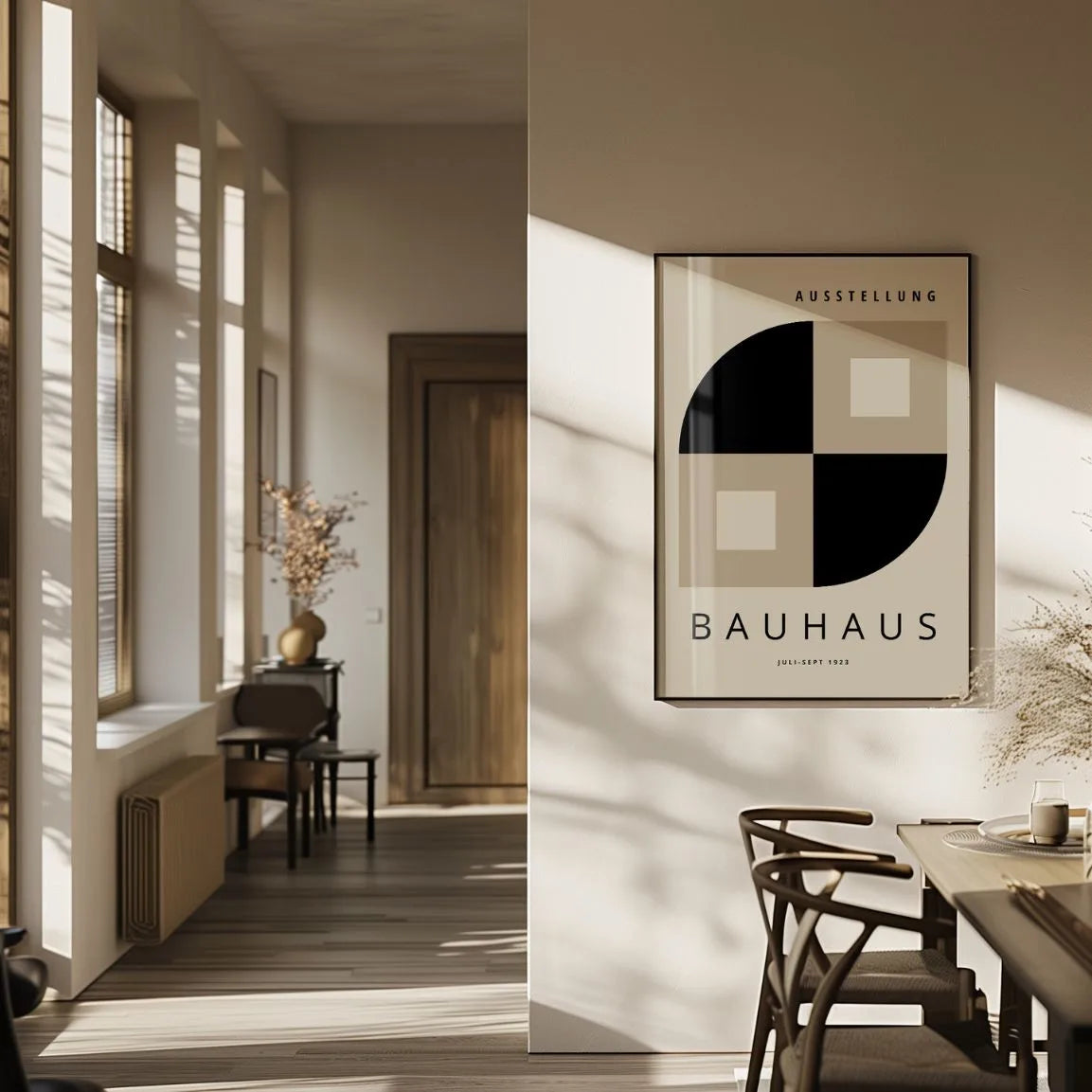 Affiche Bauhaus Figures Modernistes
