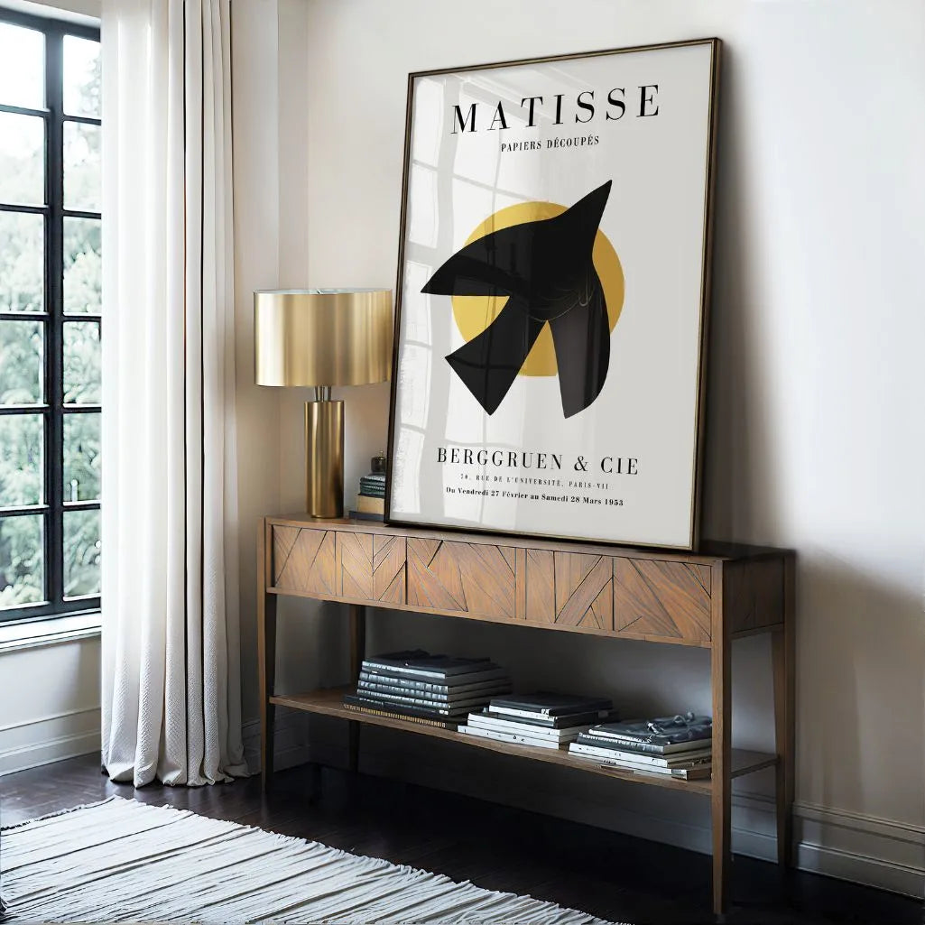 Affiche Matisse Oiseau Abstrait