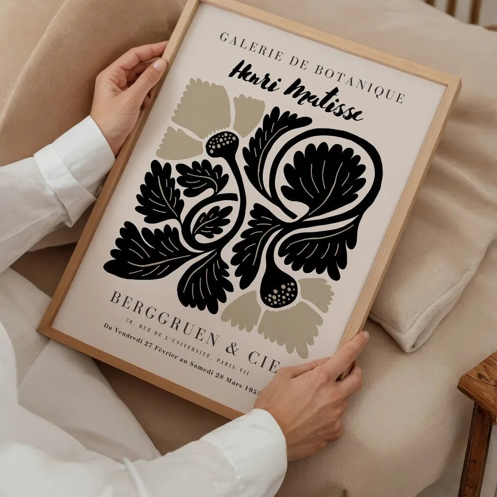 Affiche Matisse Motif Botanique