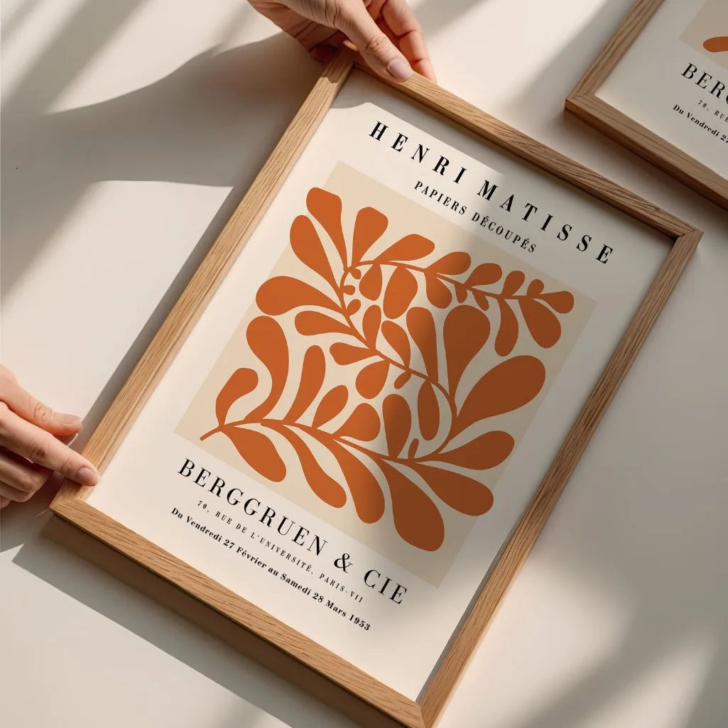 Matisse Terracotta Composition Poster