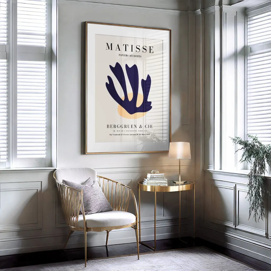 Henri Matisse Organic Form Poster
