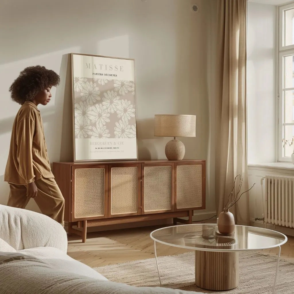 Henri Matisse Beige Daisies Poster