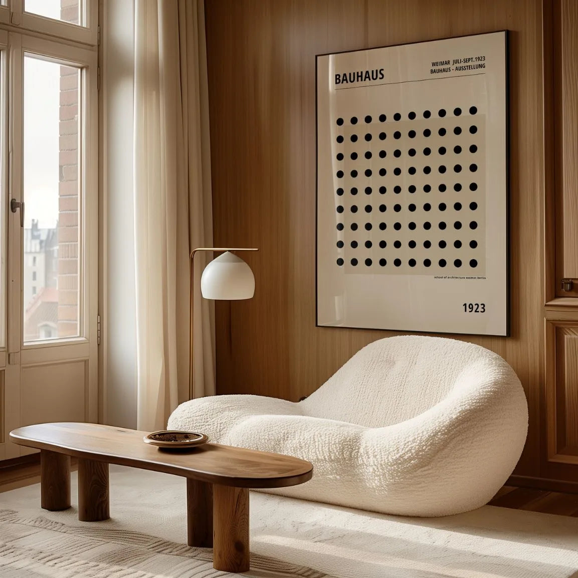 Bauhaus Points D’Équilibre Affiche