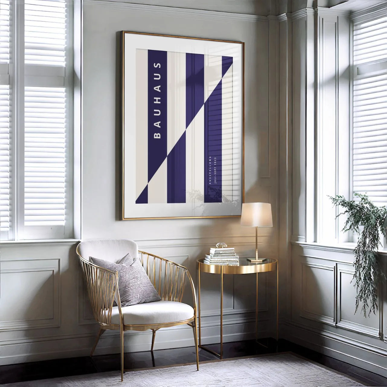 Bauhaus Coupe Nette Affiche