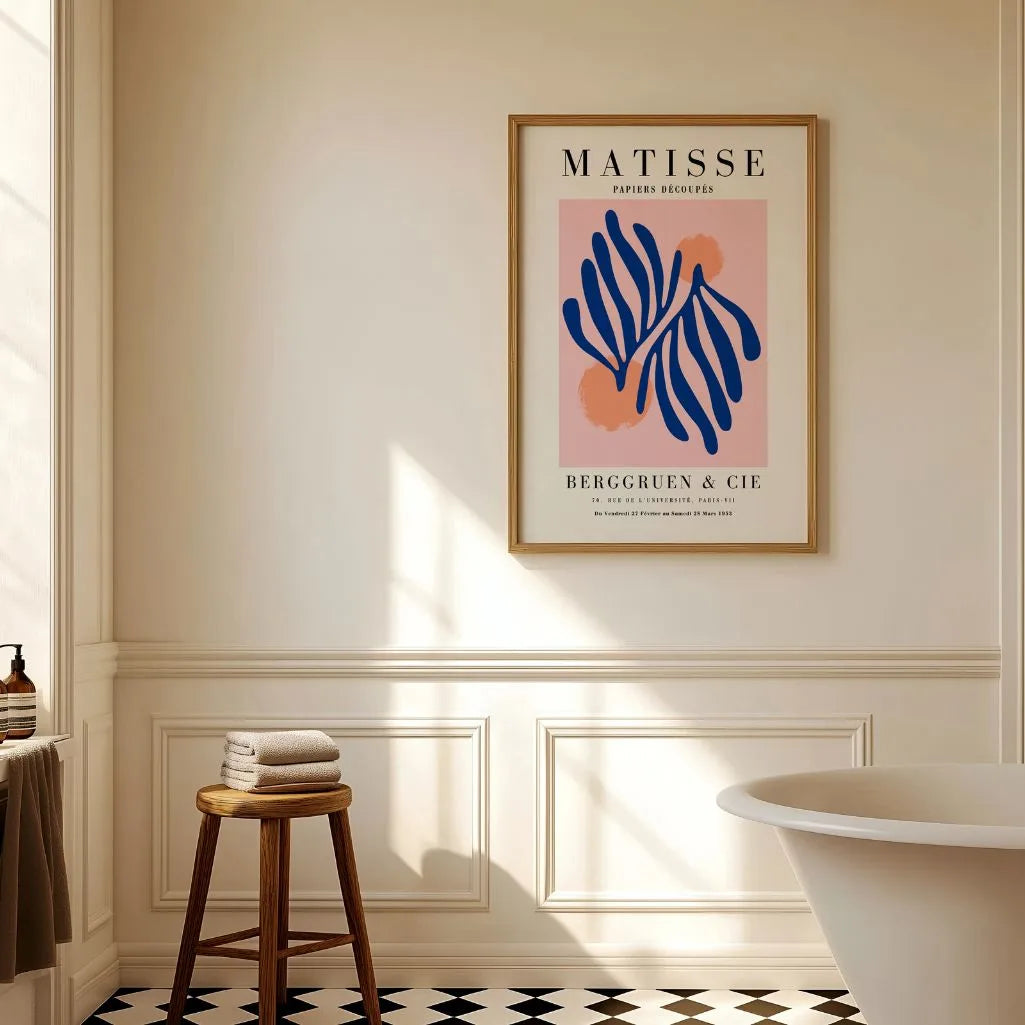 Matisse Bleu Botanique Poster
