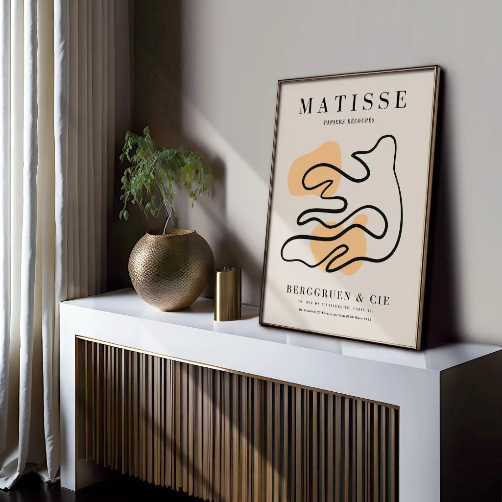 Affiche Matisse Ligne Organique